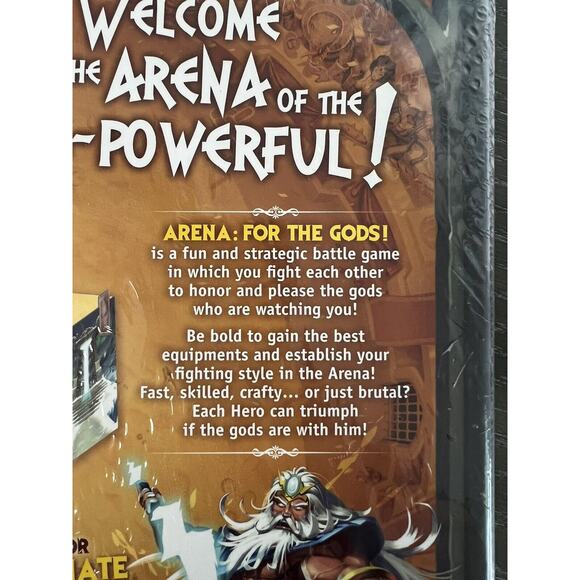 Arena for the Gods Board Game by Maxime Rambourg 2017 Iello, New and Sealed - Picture 3 of 10